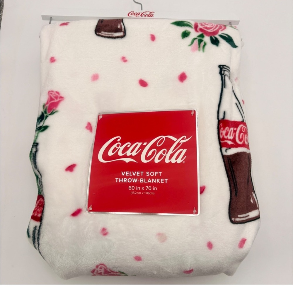 Coca Cola Velvety Plush Blanket gone Viral